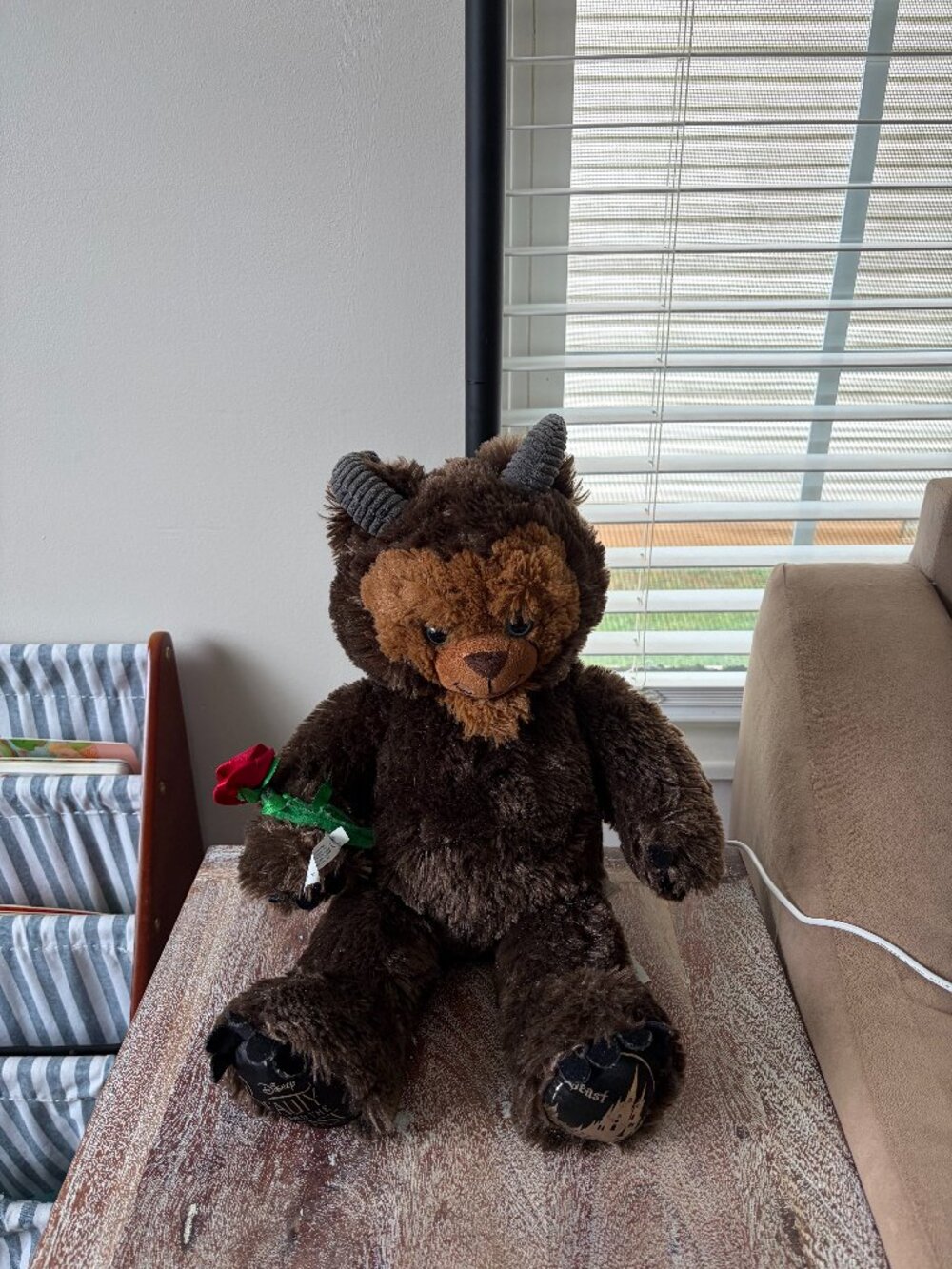 Beast from Beauty and the Beast Stuffed Animal